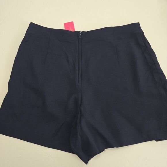 NEW - Lilly Pulitzer - 12 - Faye Skort True Navy Blue - Picture 4 of 5